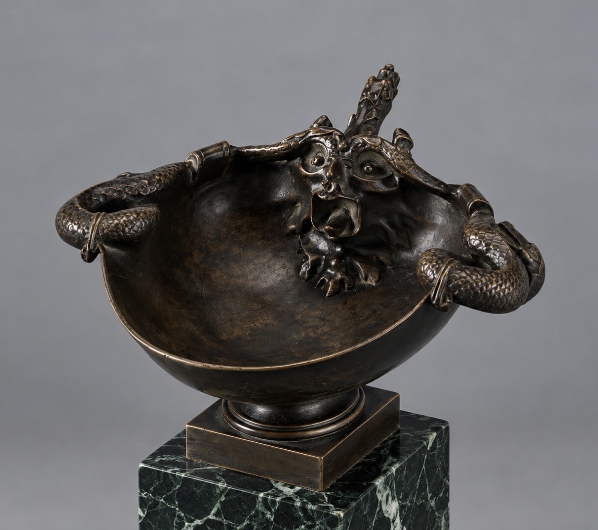 A Pair Of Patinated Bronze Tazze By Auguste-maximilien  Delafontaine. Mid-19th Century. -photo-4