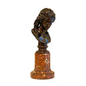 A Patinated Bronze After The Antique. Circa 1860.
