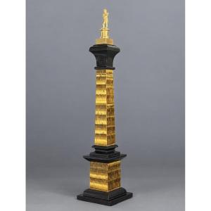 An Empire Obelisk Column. Early 19th Century, Circa 181