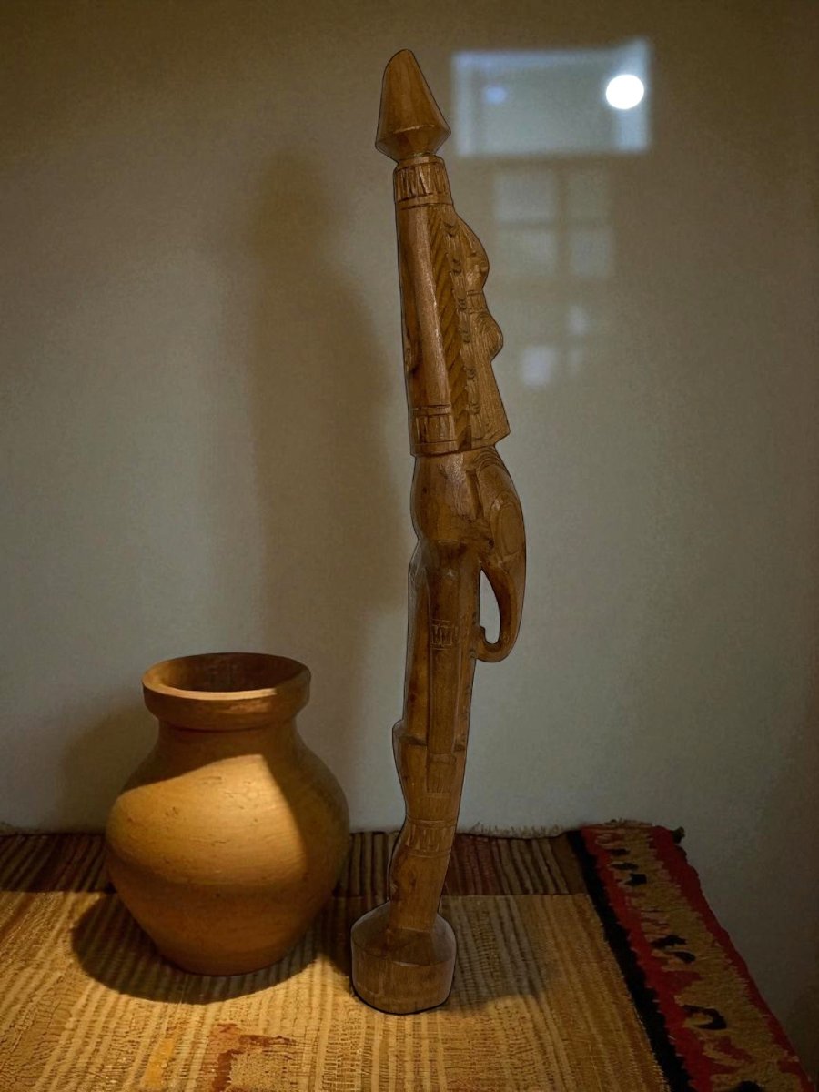 Early Art Wood Sculpture Sepik Papua 20th-photo-6