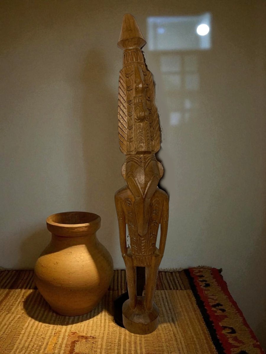 Early Art Wood Sculpture Sepik Papua 20th-photo-7