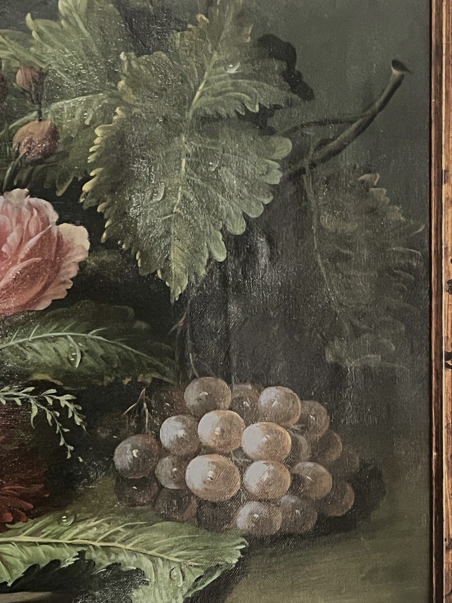 Reynols, Ecole Française Nature Morte Aux Fleurs Début XXème -photo-4