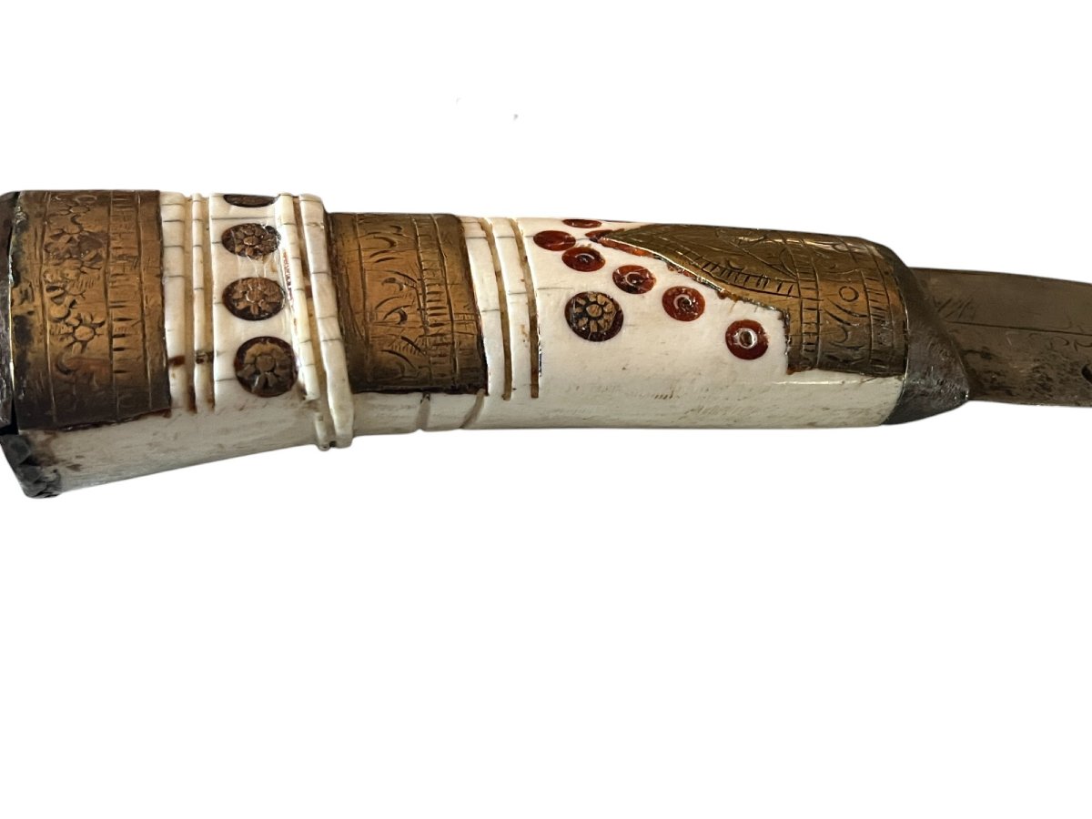 Collection, dague traditionnelle Khukuri Népal XIXème-photo-3