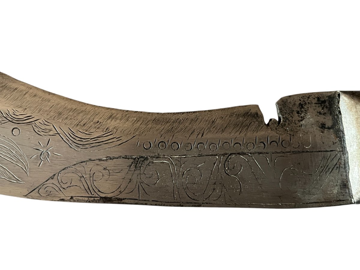Collection, dague traditionnelle Khukuri Népal XIXème-photo-5