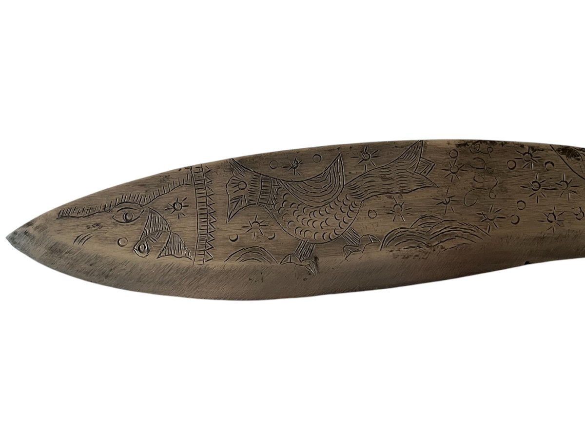 Collection, dague traditionnelle Khukuri Népal XIXème-photo-6