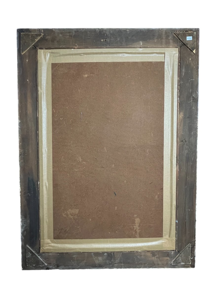 Tester Jefferson, Oil On Panel The Washerwoman Circa 1950-photo-7