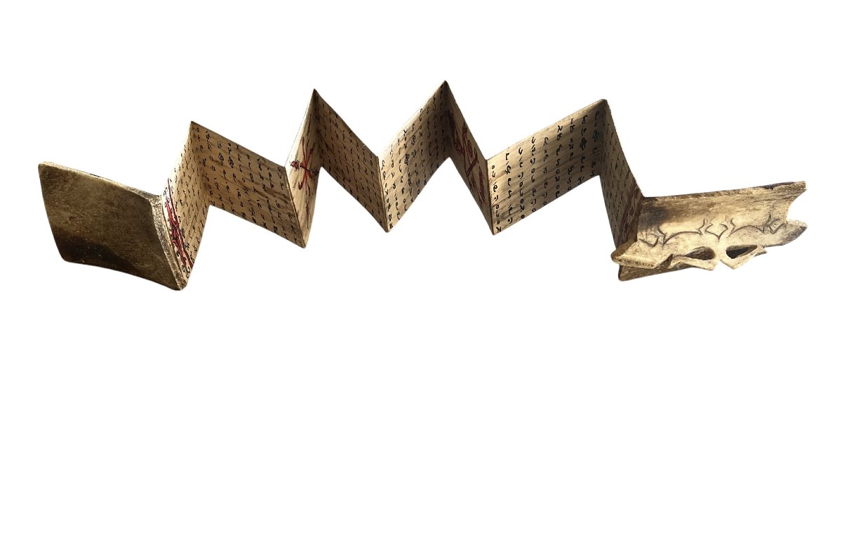 Collection, Old Batak Book Of Magic And Divination, Late 19th Century-photo-6