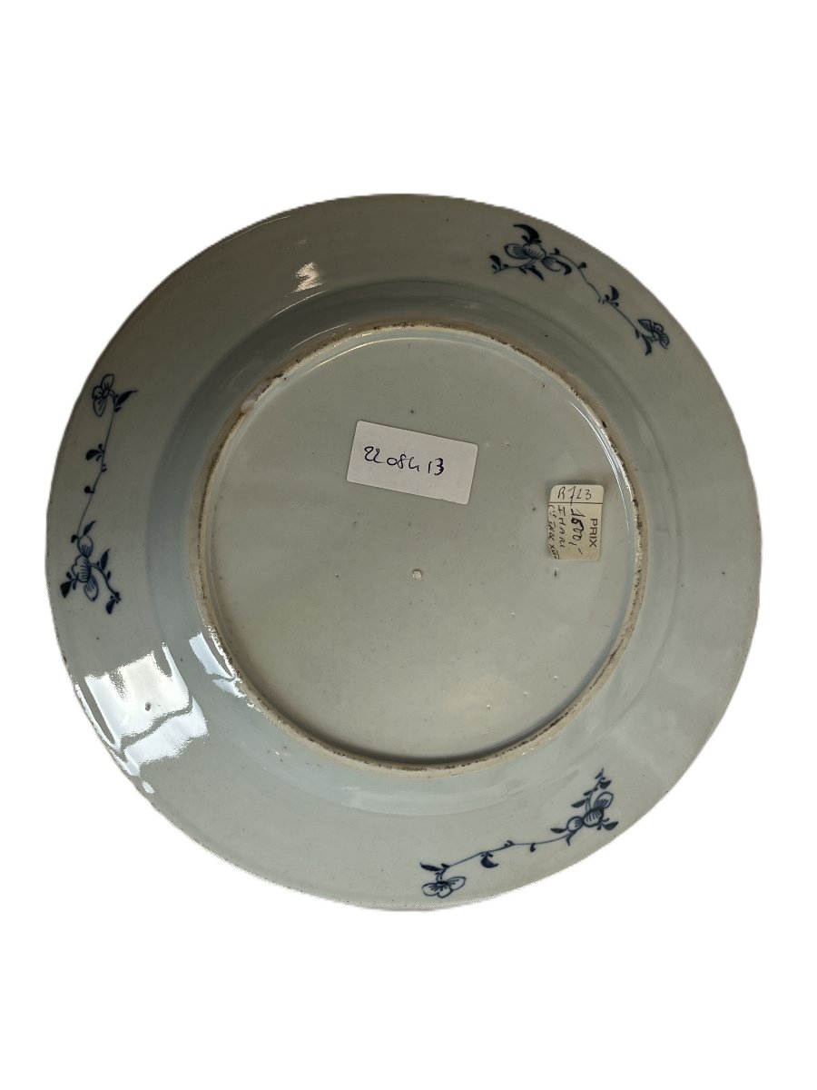 China, East India Company Plate, Imari Decoration, 18th Century-photo-3