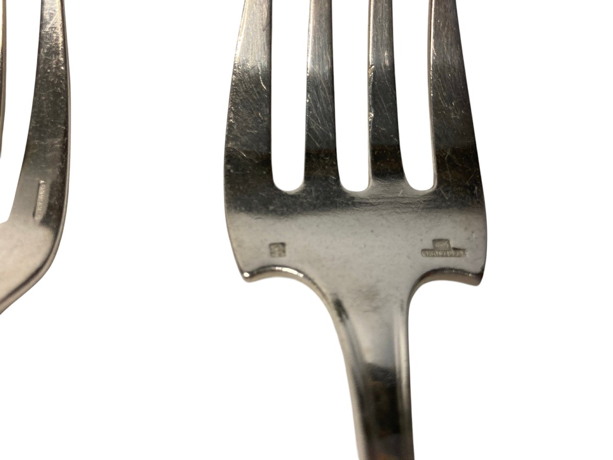 Tableware, Christofle Silver-plated Metal Confectionery Service Circa 1940-photo-1