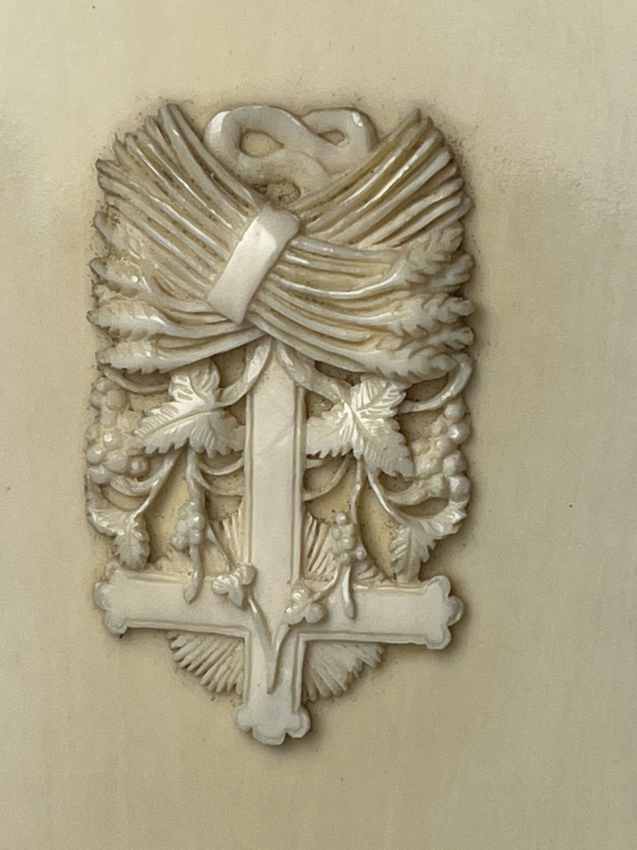 Paroissien Romain, ivoire et métal argenté édition Morizot Paris XIXème-photo-2