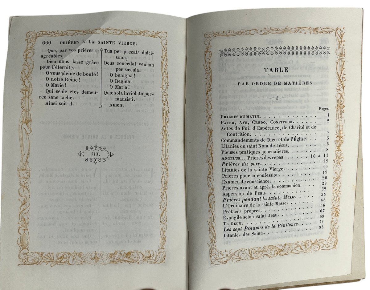 Paroissien Romain, ivoire et métal argenté édition Morizot Paris XIXème-photo-8