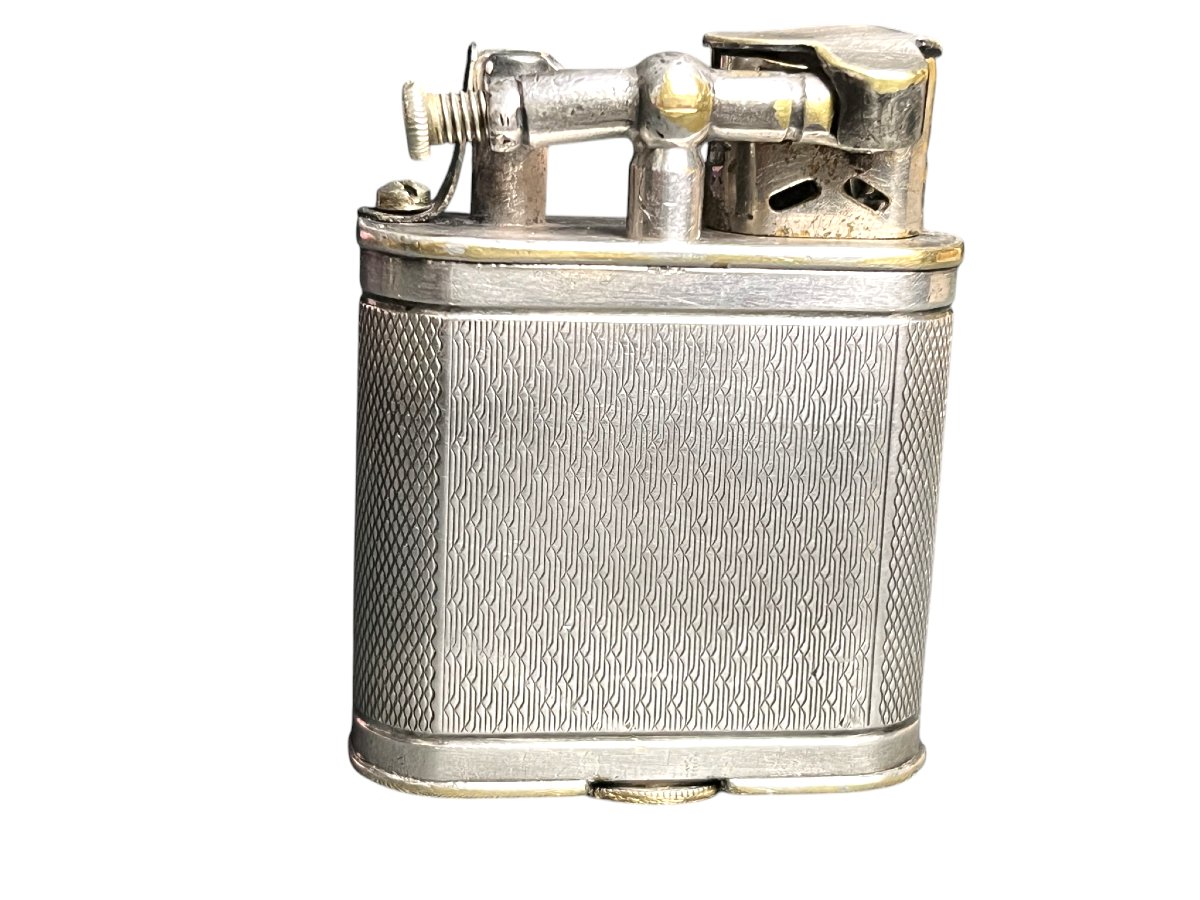 Objet de collection, briquet essence Dunhill Unique Sport vers 1930-photo-1