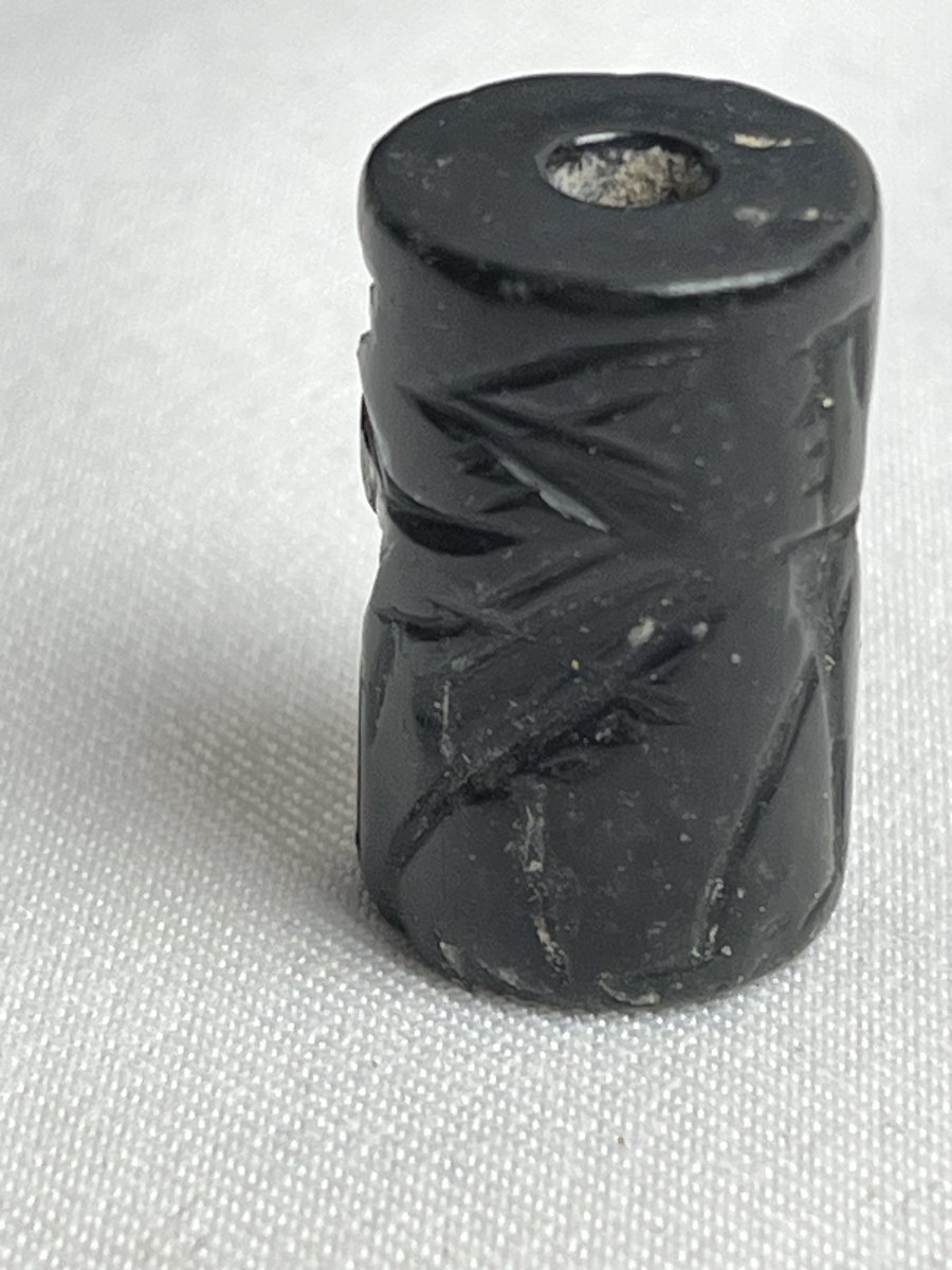 Ancient Mesopotamian Cylinder Seal, 2800–2300 Bc -photo-2