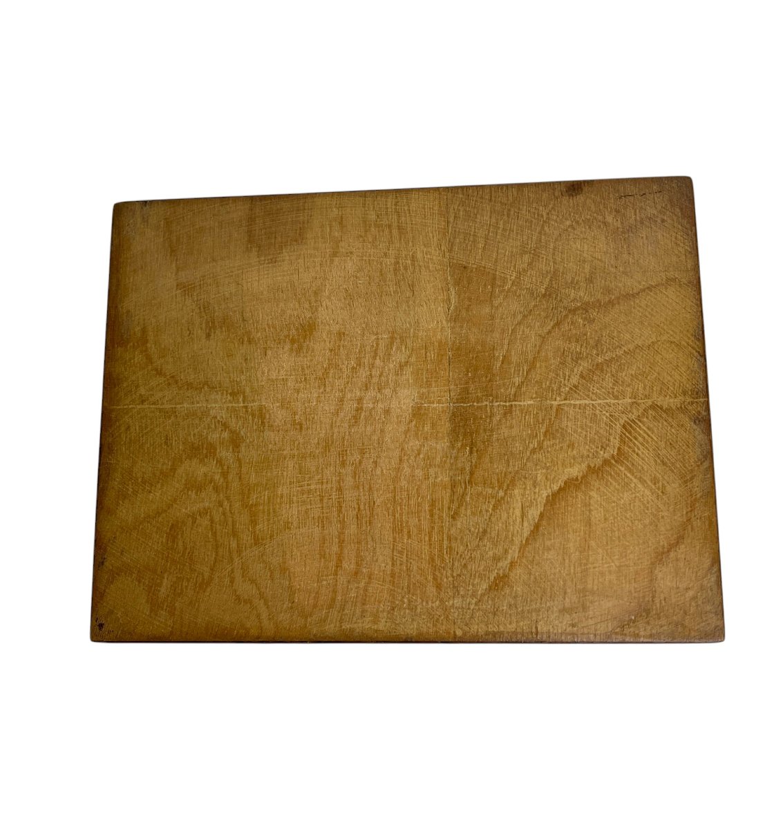 Boite à cartes citronnier et marqueterie griffons fin XIXème-photo-4