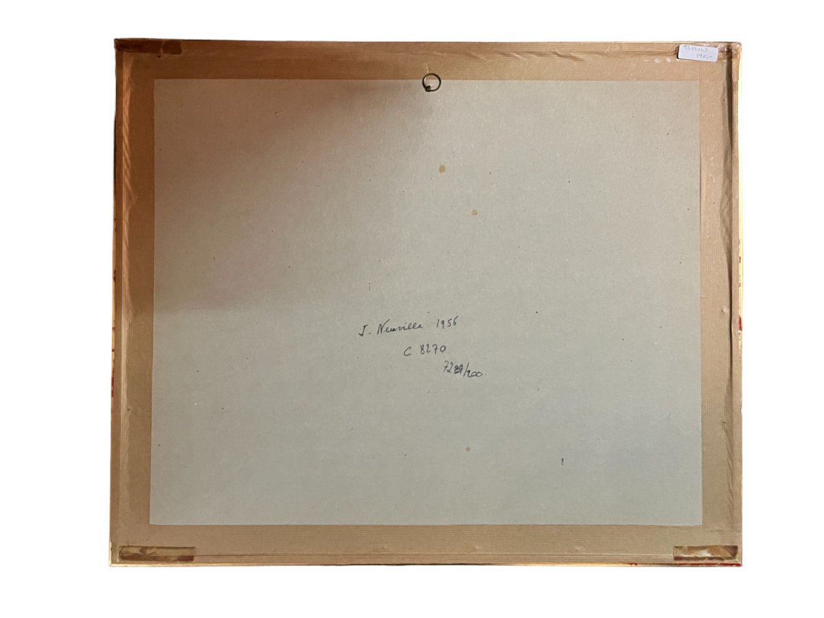 Vlaminck, Lithographie originale Montigny-sur-Avre signée XXème-photo-2