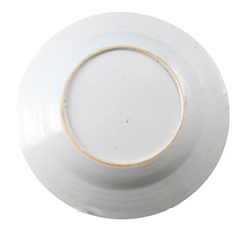 Chine, Compagnie des Indes lot neuf assiettes porcelaine XVIIIème-photo-2