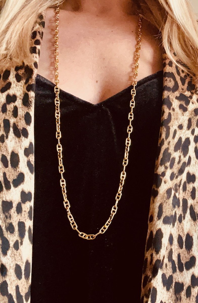 Cartier – Rare Art Deco Yellow Gold Waistcoat Chain - Master Goldsmith: Marcel-françois Renard-photo-3