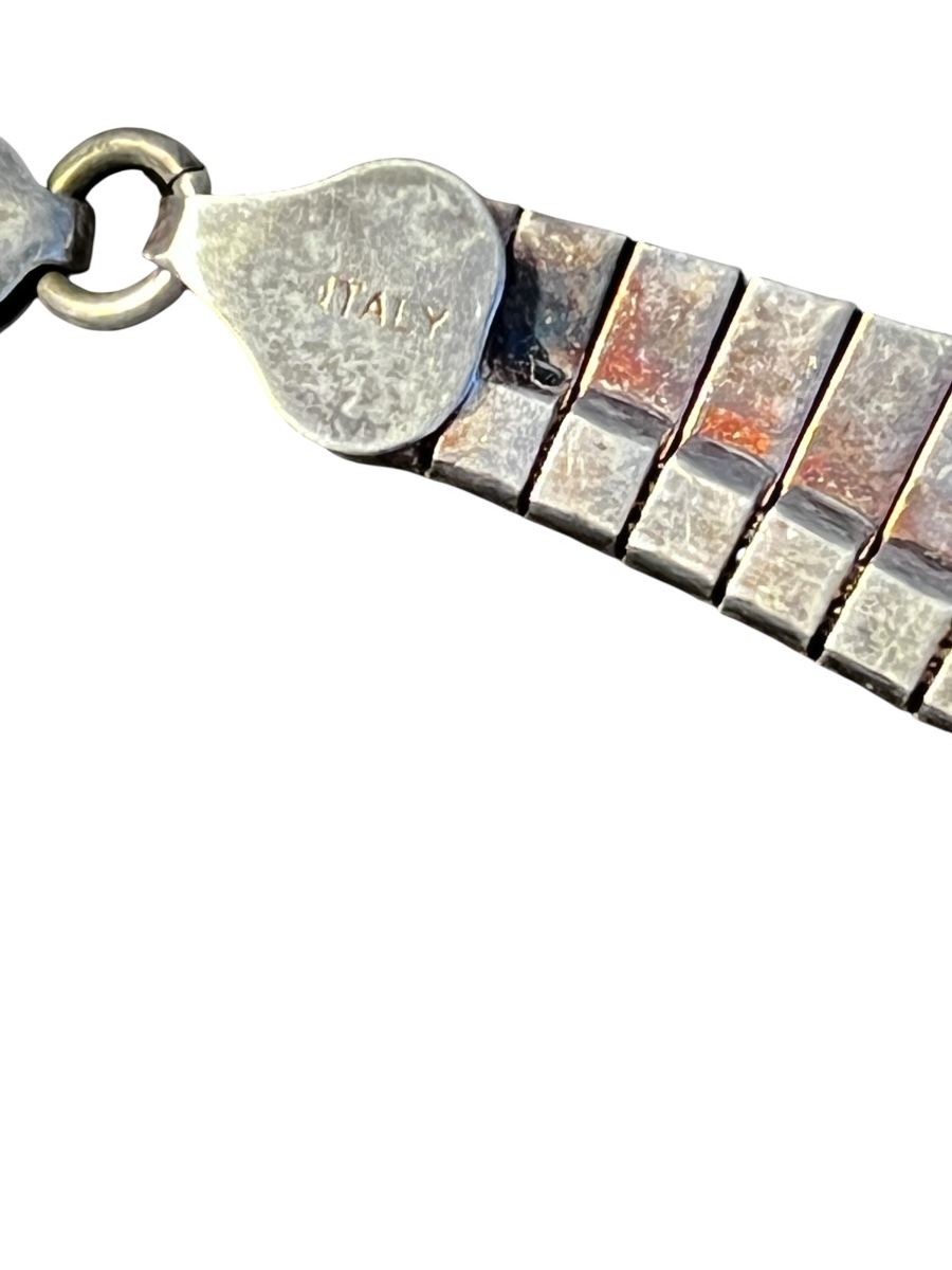 Collier à la Cléopâtre en Argent - Vintage des Années ‘50-photo-2