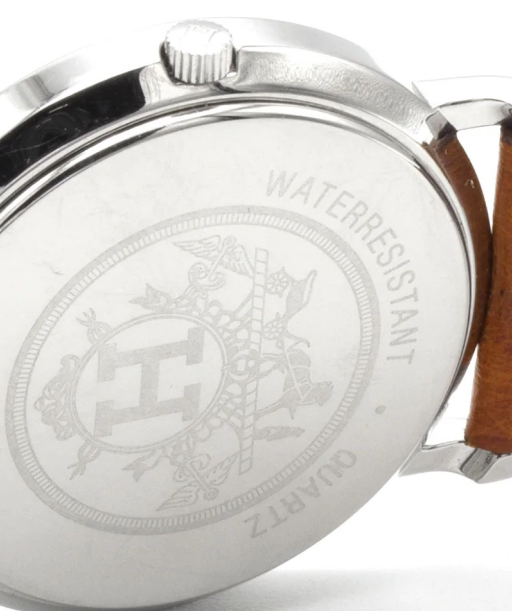 Hermès – Montre Sellier vintage avec papiers et écrin d’origine (1995)-photo-2