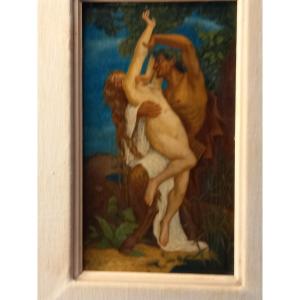 Painting The Nymph And The Satyr