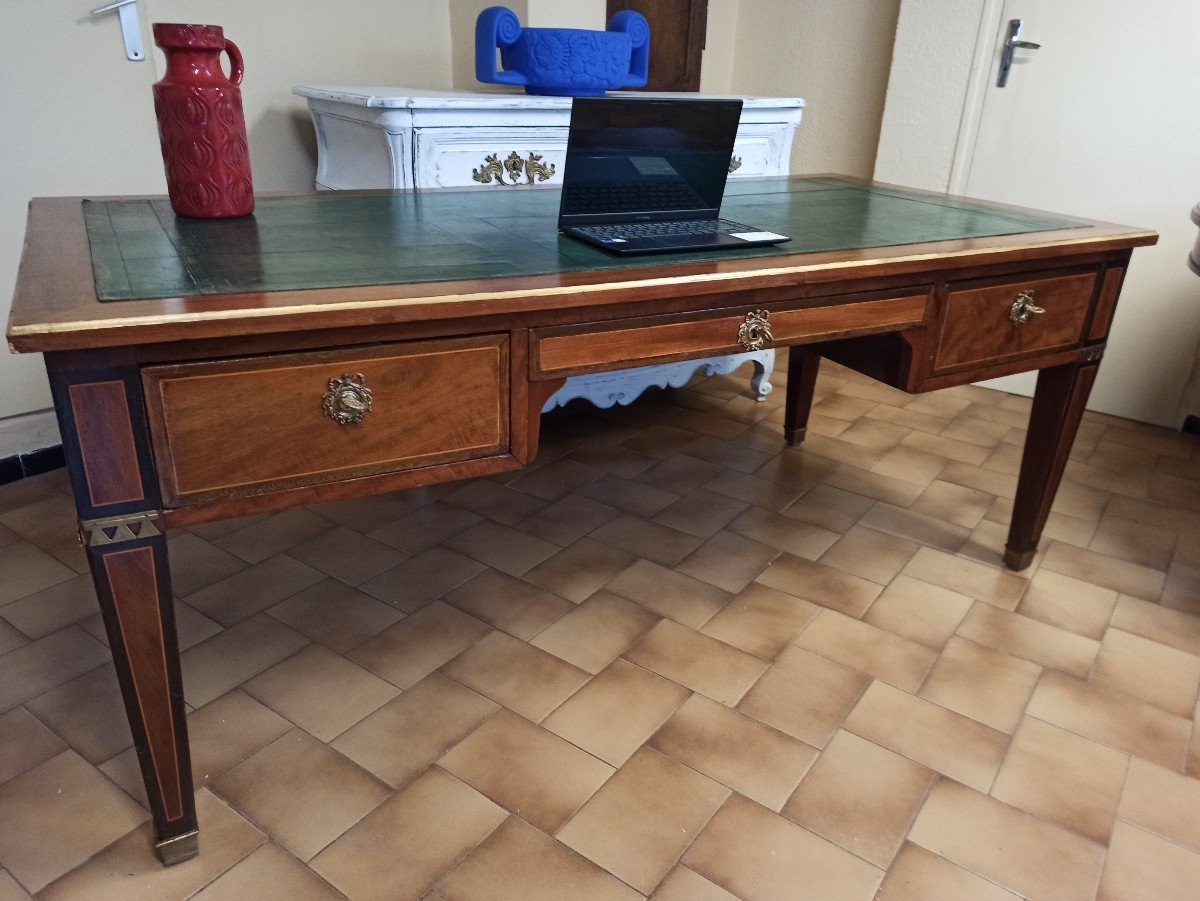 Grand Bureau Louis XVI-photo-2