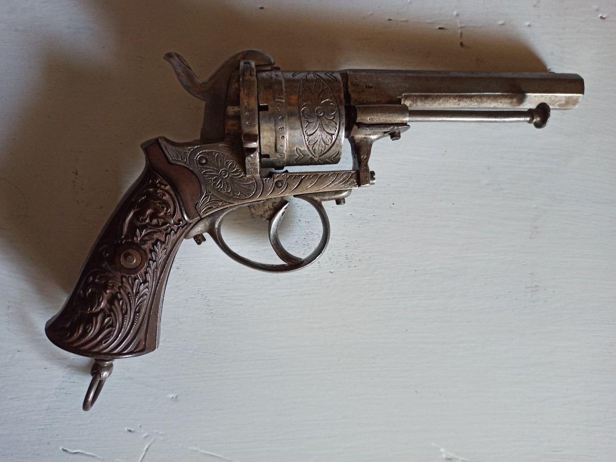 Revolver à Broche XIXe Siècle