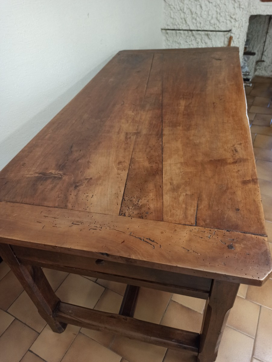 19th Century Farmhouse Table-photo-3