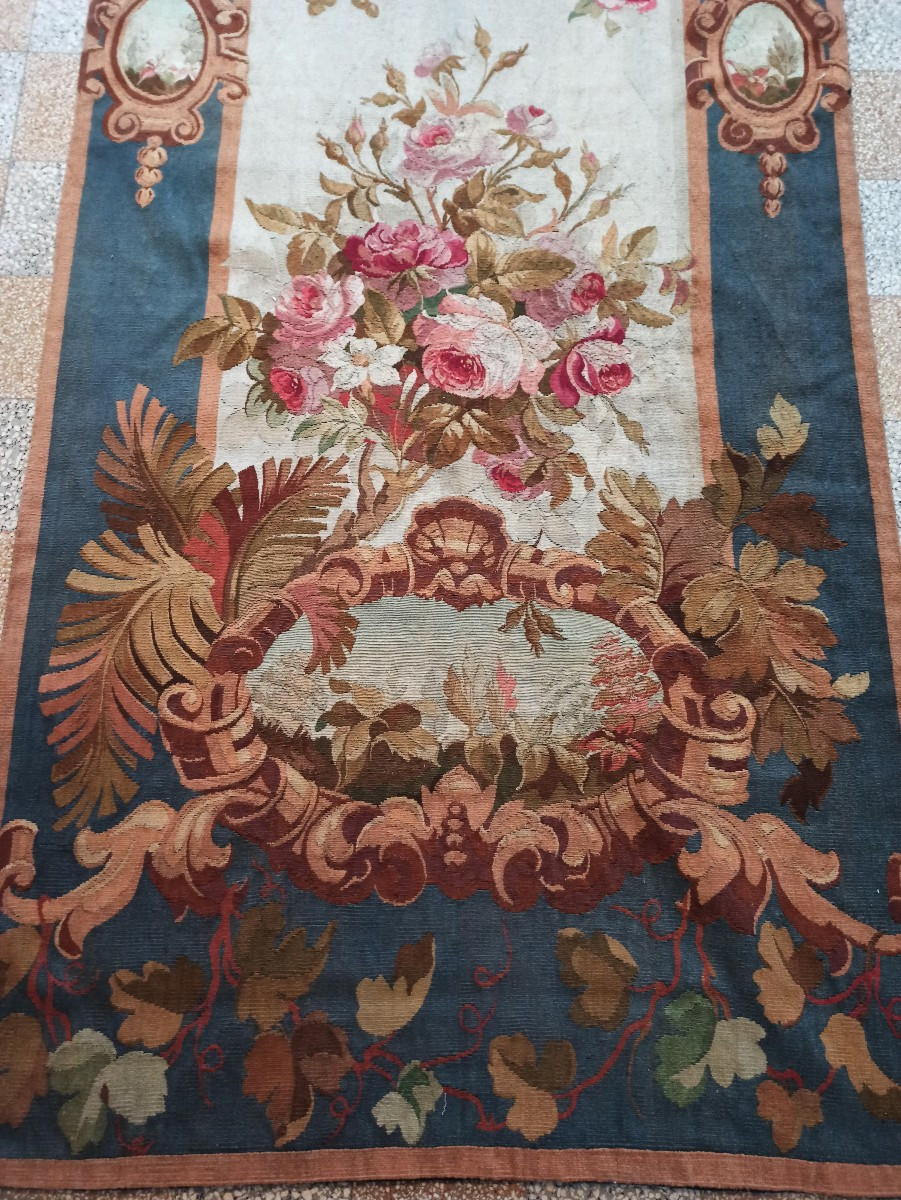 Aubusson Tapestry, 19th Century-photo-2