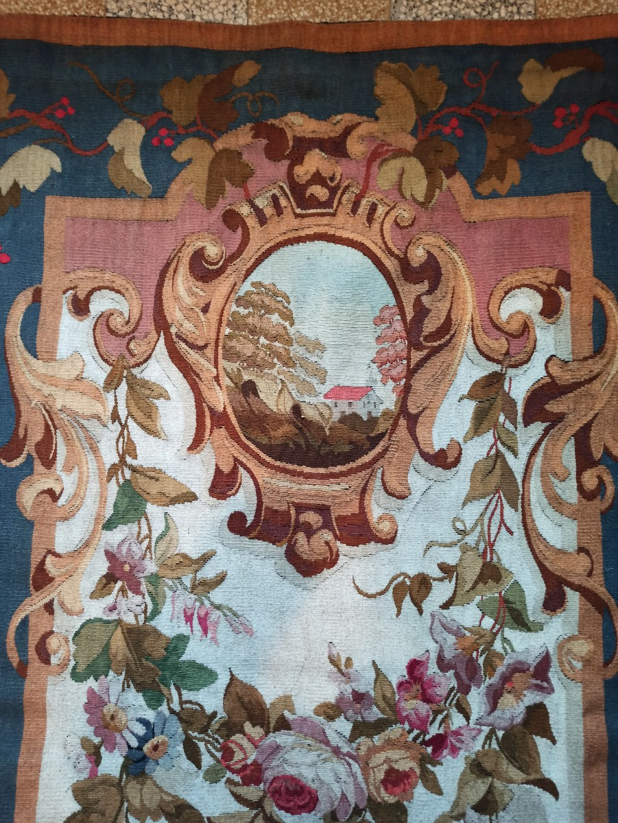 Aubusson Tapestry, 19th Century-photo-4