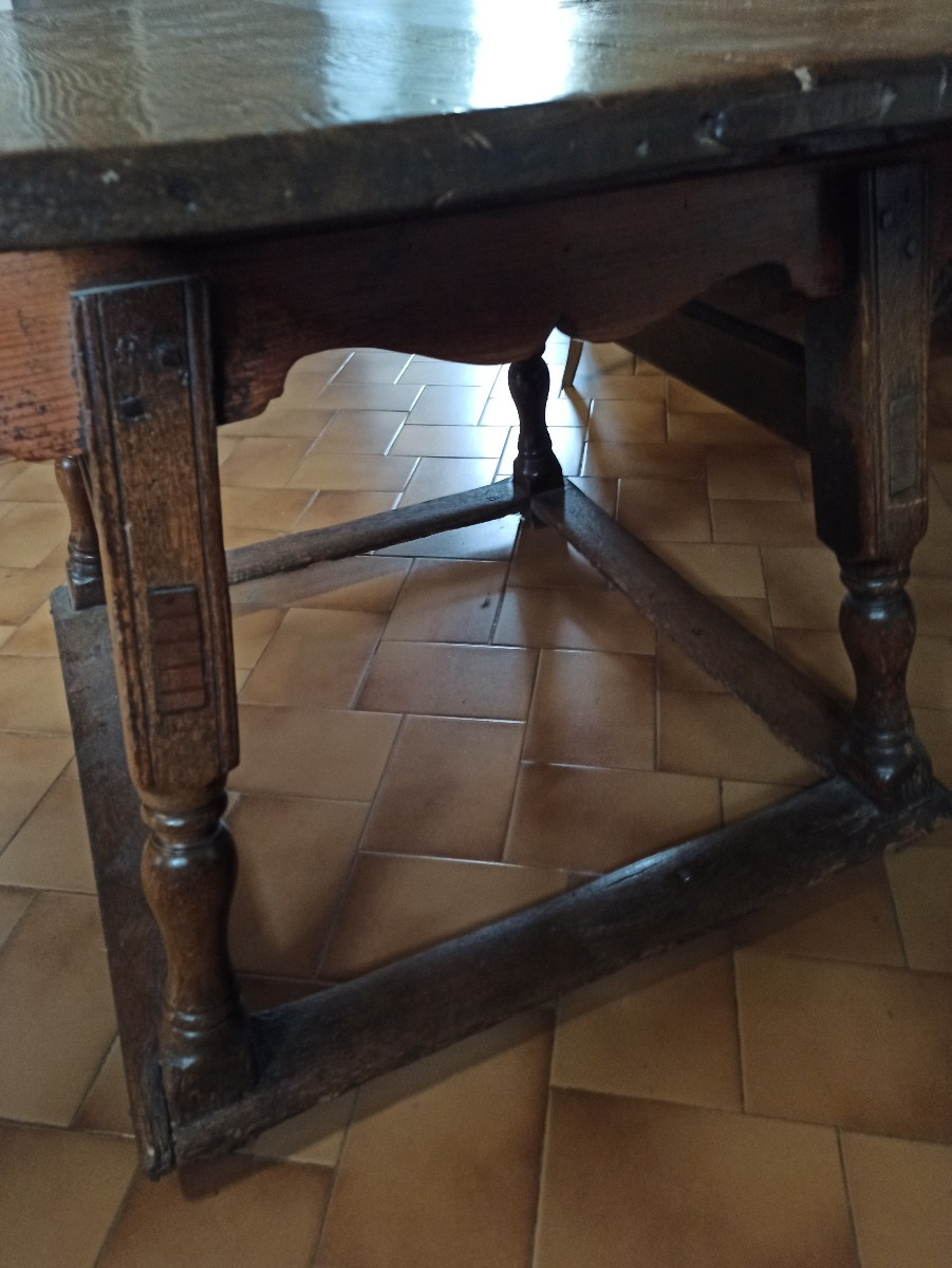 Table de changeur d'époque XVIIe siècle-photo-2