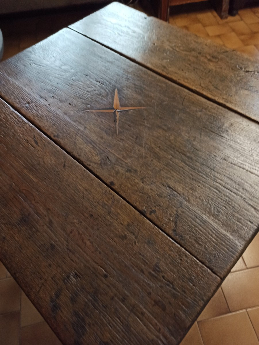 Table de changeur d'époque XVIIe siècle-photo-4