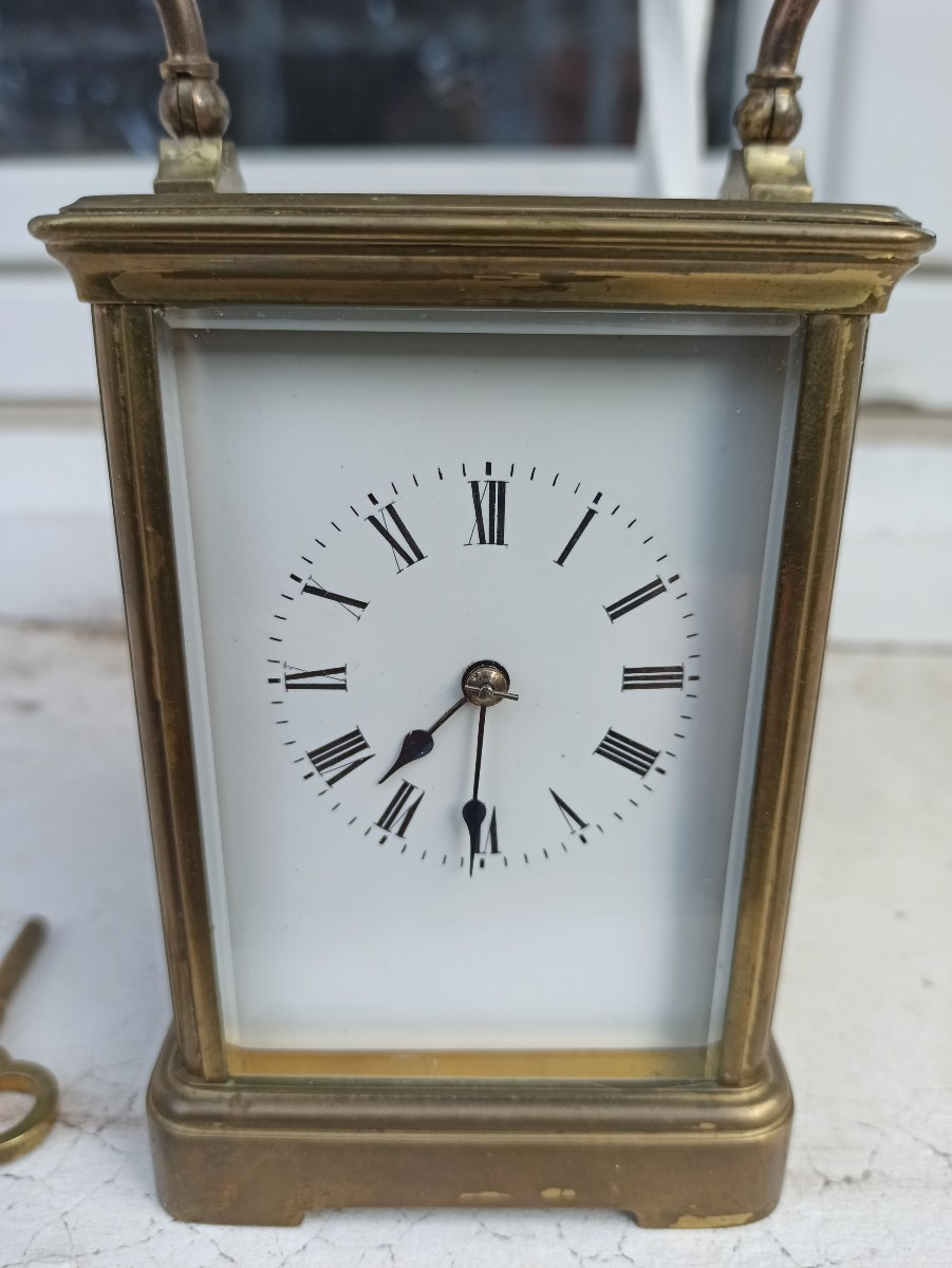 19th Century Officer's Clock-photo-3