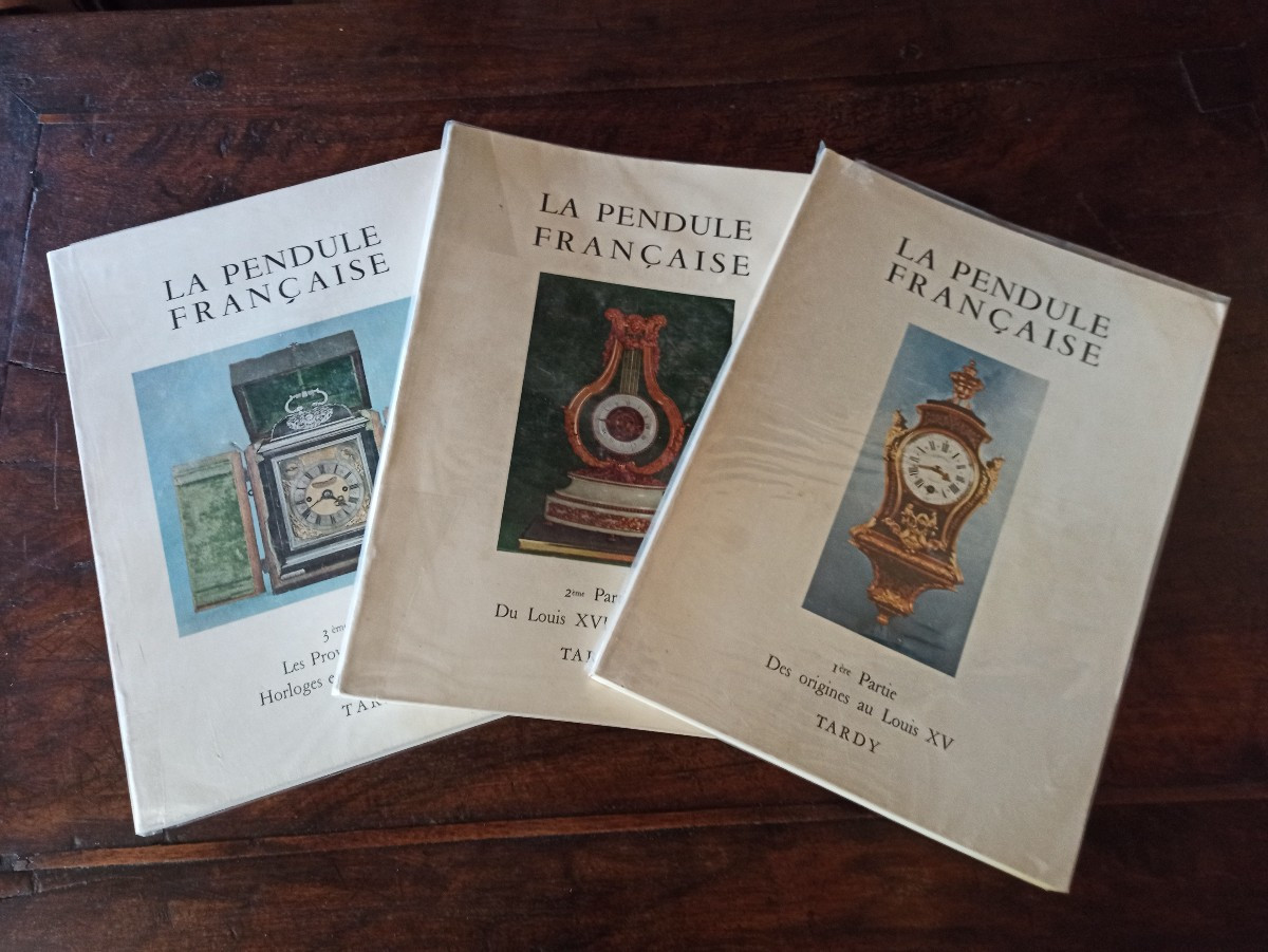 La Pendule Française Tardy 3 Volumes