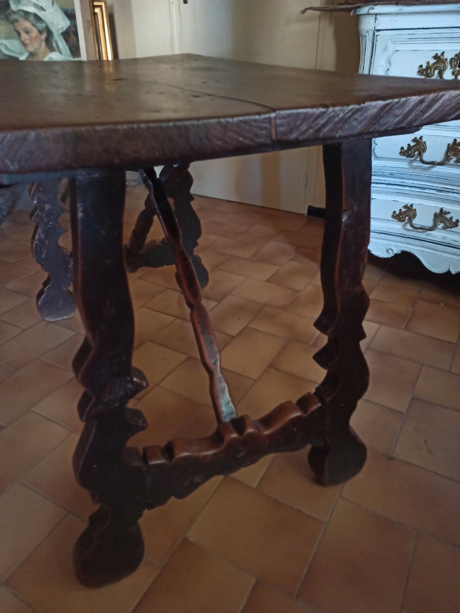 Table en noyer Espagne XVIIe siècle-photo-3