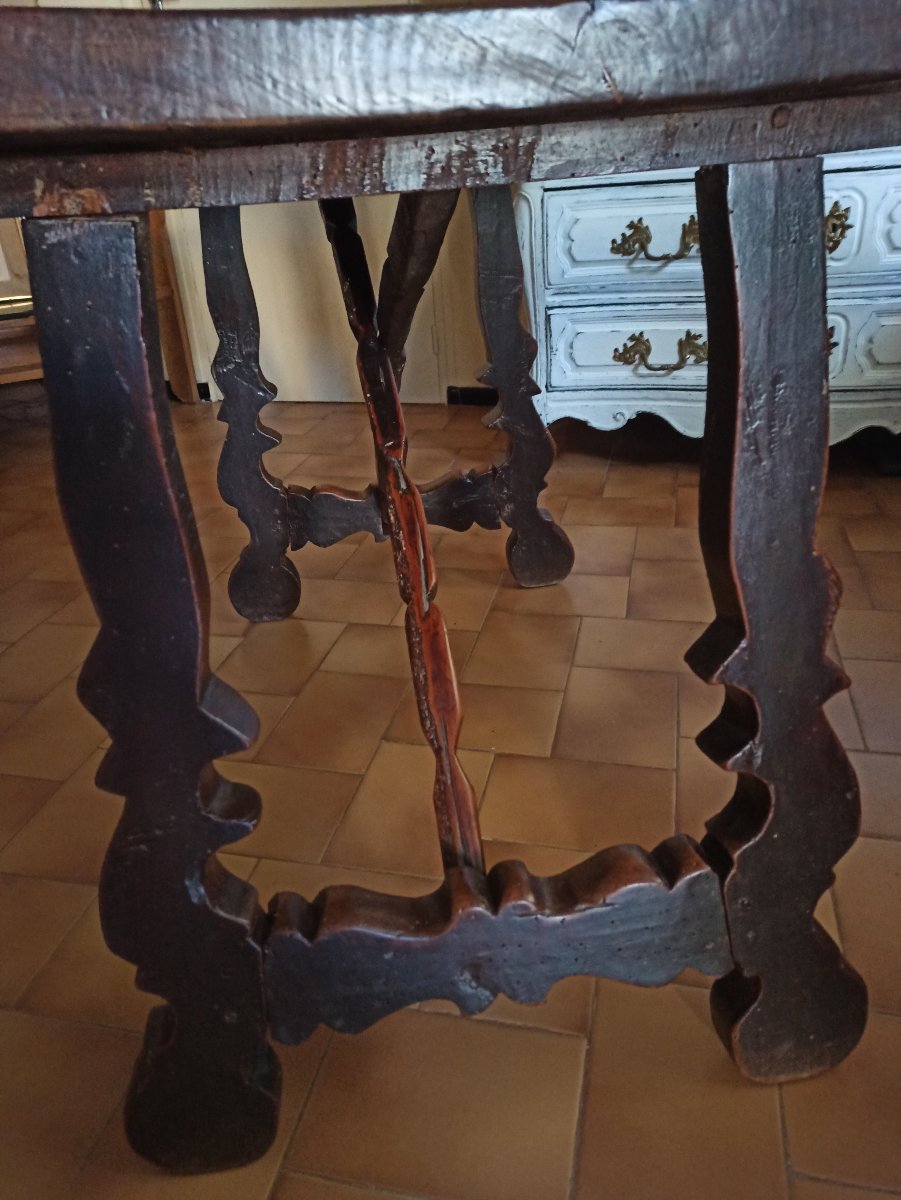 Table en noyer Espagne XVIIe siècle-photo-1