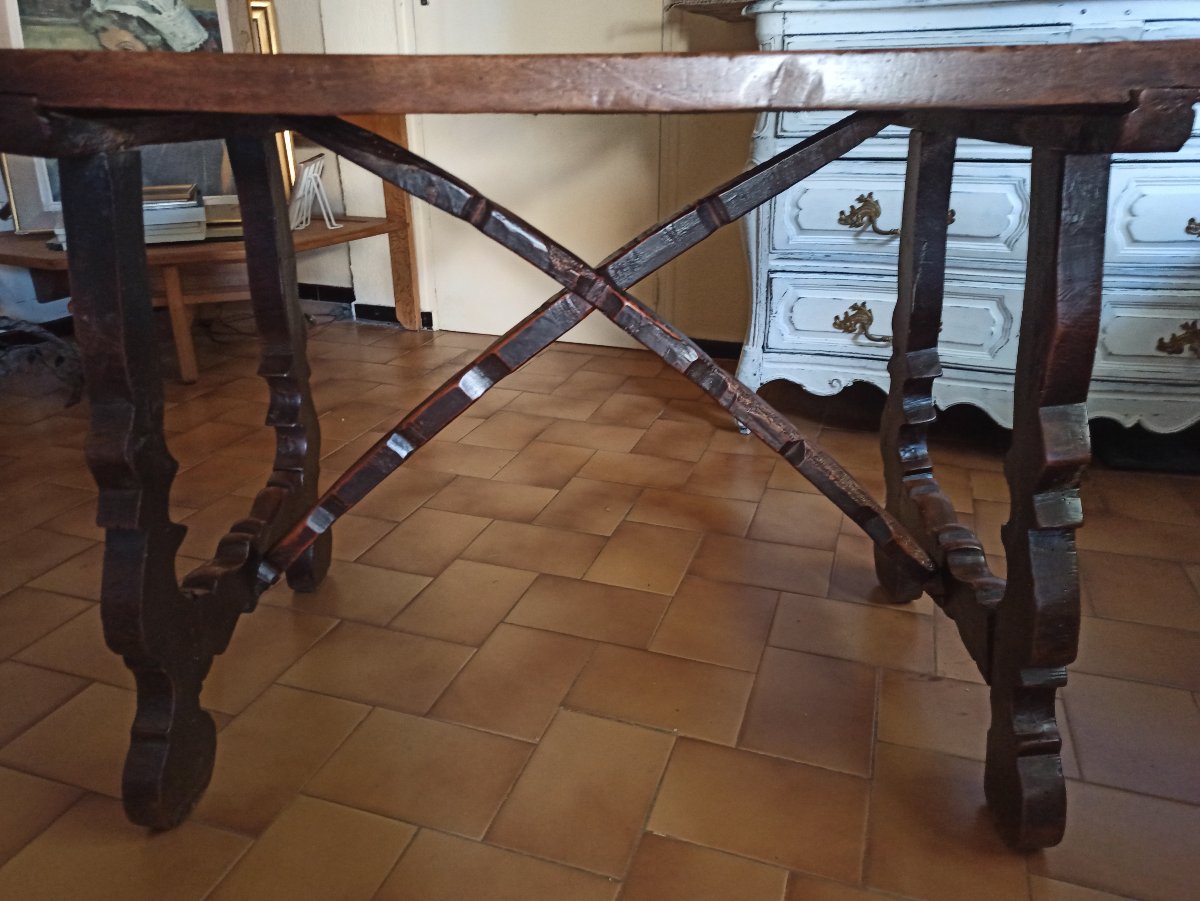Table en noyer Espagne XVIIe siècle-photo-2