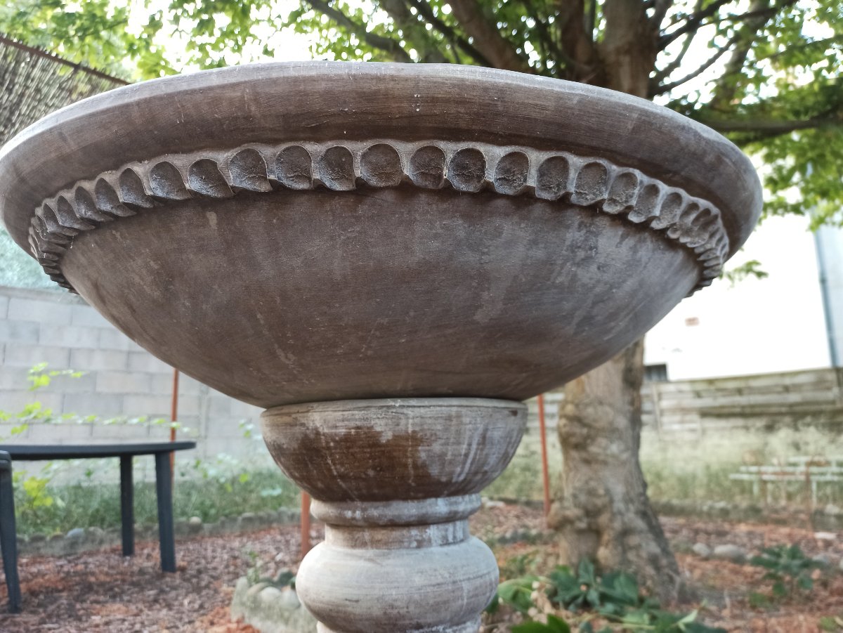 Importante jardinière en terre cuite-photo-4