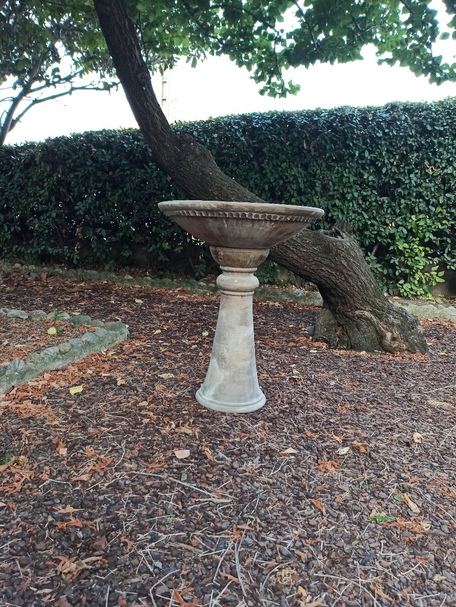 Importante jardinière en terre cuite-photo-2