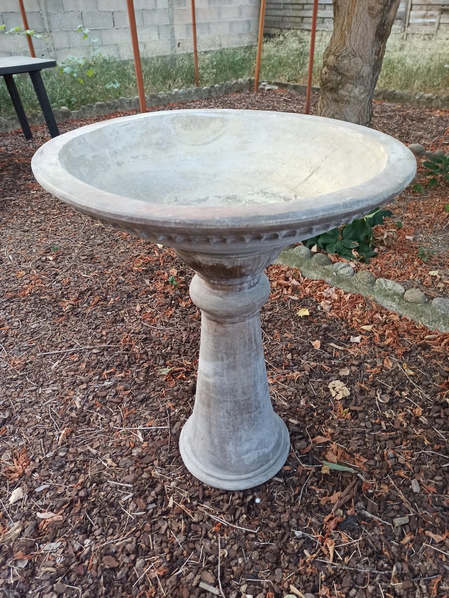 Importante jardinière en terre cuite