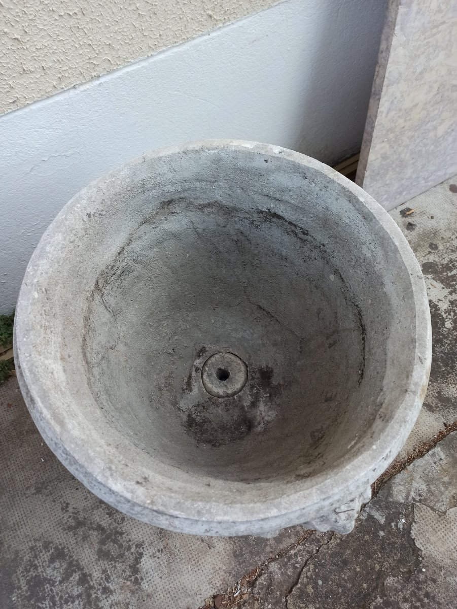 Grande paire de vasques de jardin-photo-3