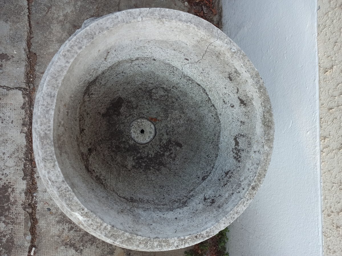Grande paire de vasques de jardin-photo-2