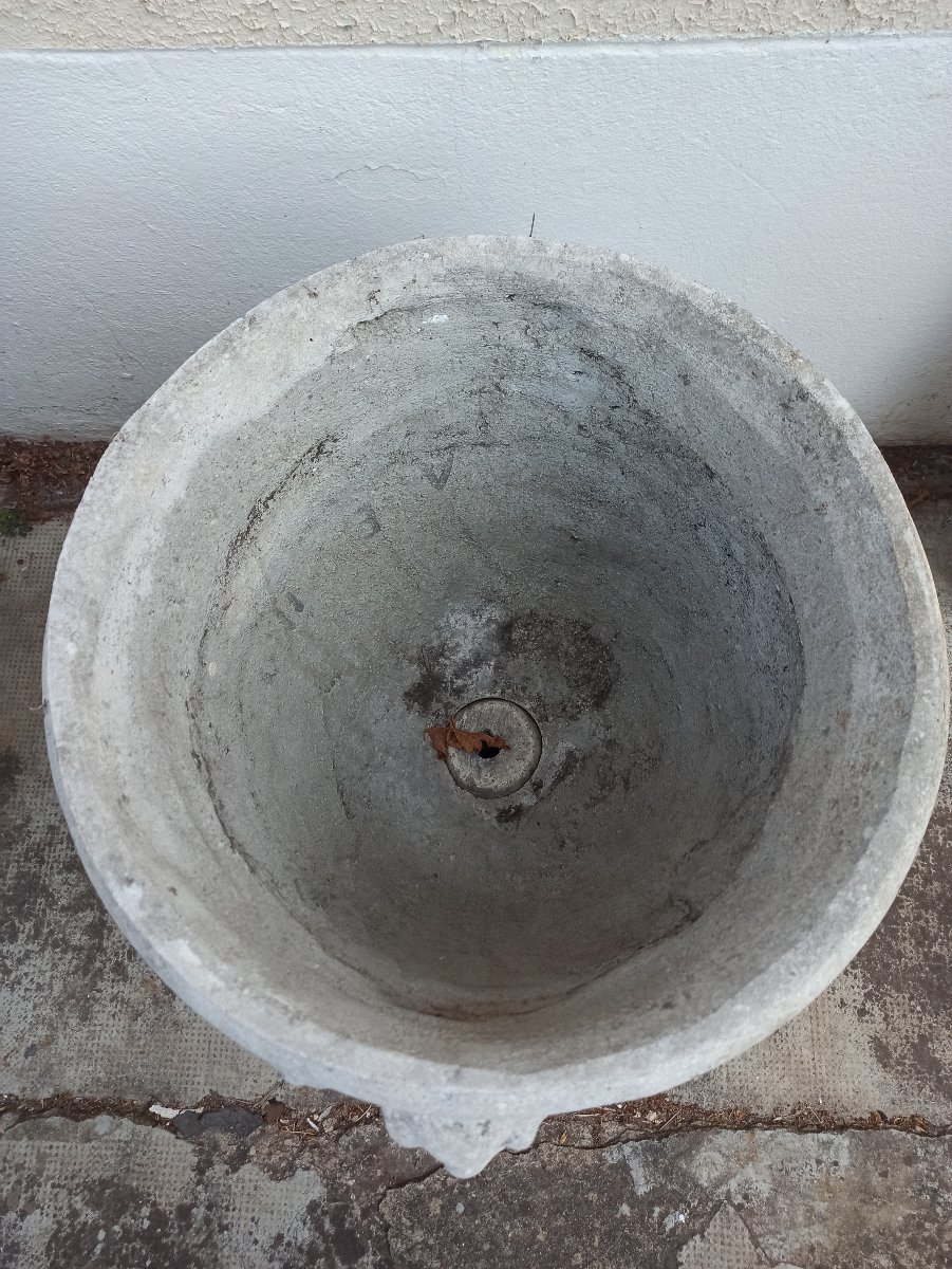 Grande paire de vasques de jardin-photo-3