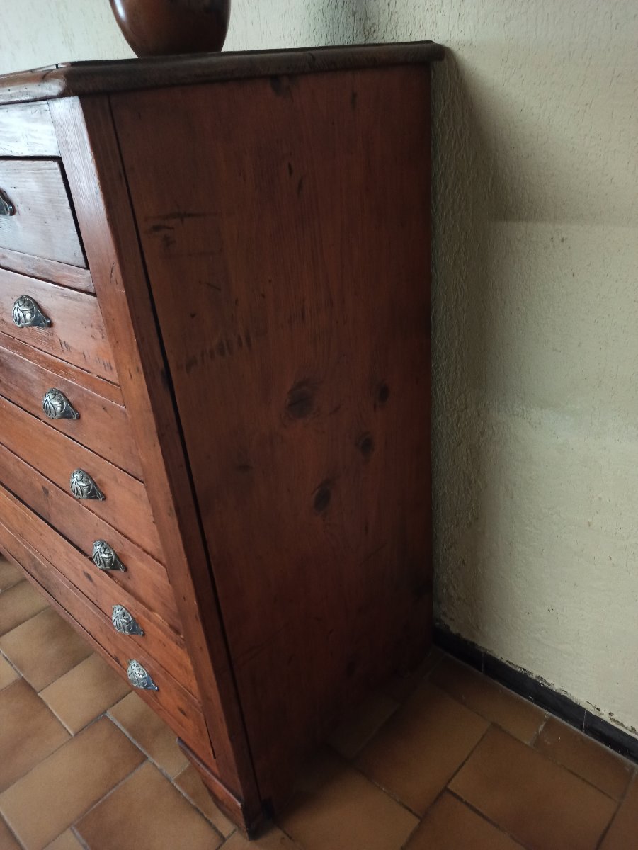 Craft Cabinet In The Style Of A Weekly Chest Of Drawers-photo-4
