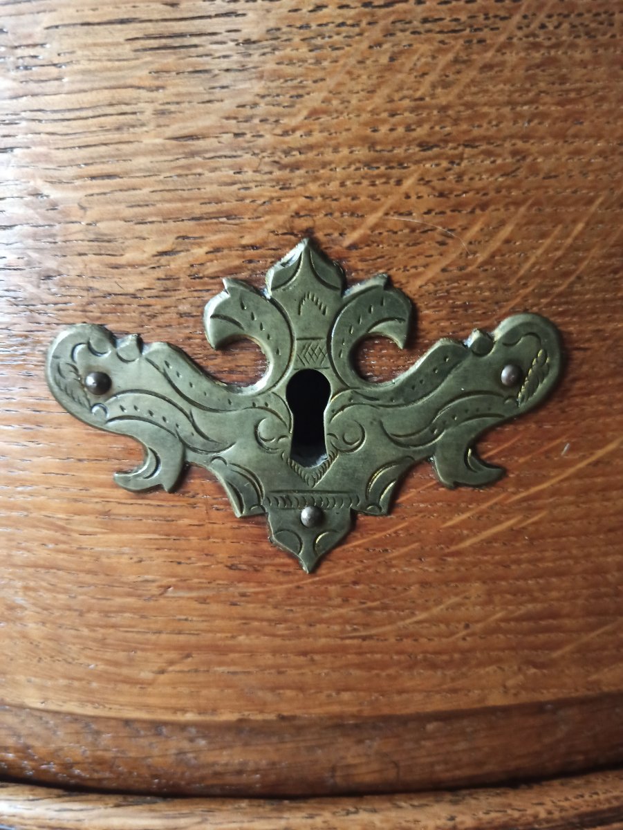 Petite commode XVIIIe siècle Bretagne-photo-2