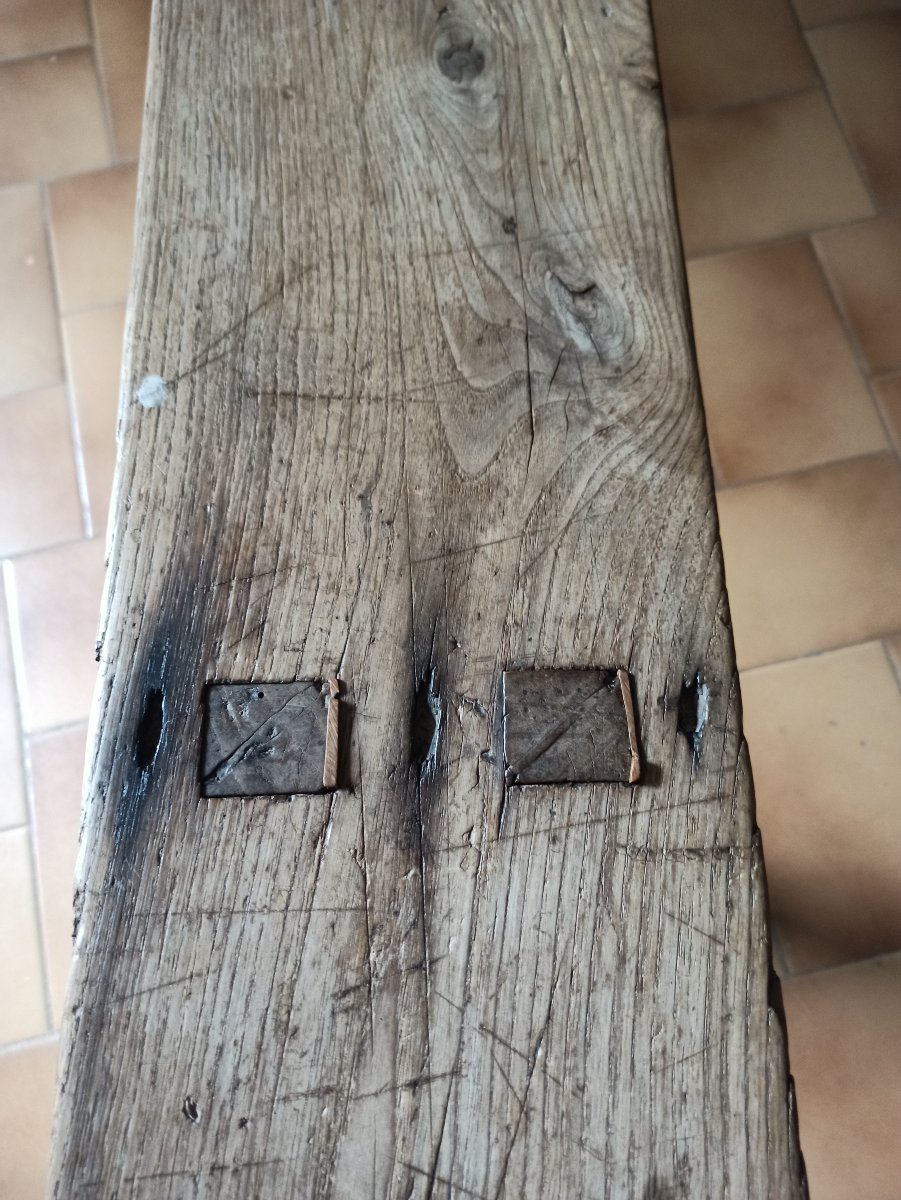 Cévennes-style Farmhouse Table And Benches -photo-3