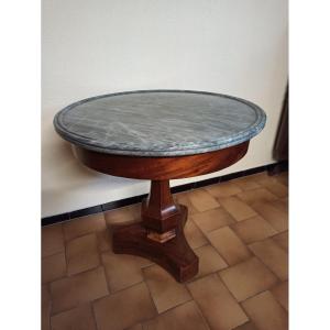 Mahogany Pedestal Table, 19th Century