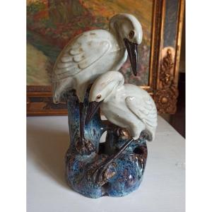 Shiwan Stoneware Vase From China