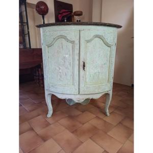 18th-century Provence Corner Cabinet
