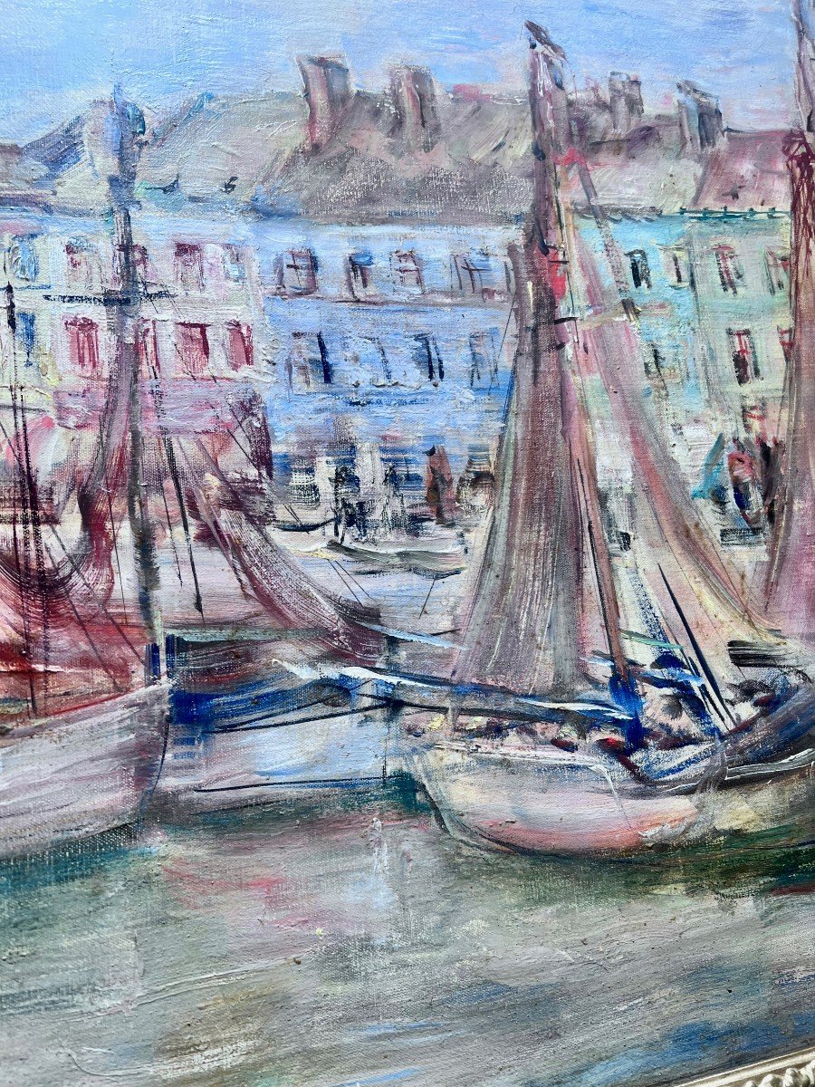 Port Scene Painting-photo-4