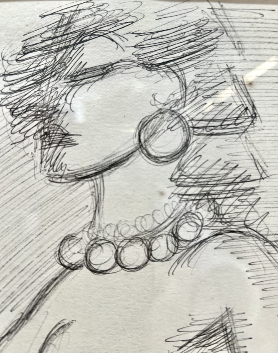 Drawing By Marcel Gromaire-photo-2